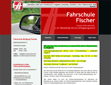 Tablet Screenshot of fahrschulen-fischer.de